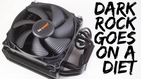 be quiet! Dark Rock Slim Review - the QUIETEST cooler we've tested!