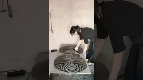 Satisfying Tile Laying By Skillfull Worker ???????? #satisfying #diy #shorts