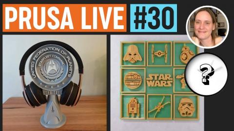 Designer 3DPrintBunny, Timekeepers contest winners and new contest - PRUSA LIVE #30