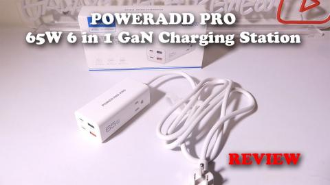 POWERADD PRO 65W GaN USB Charging Station REVIEW
