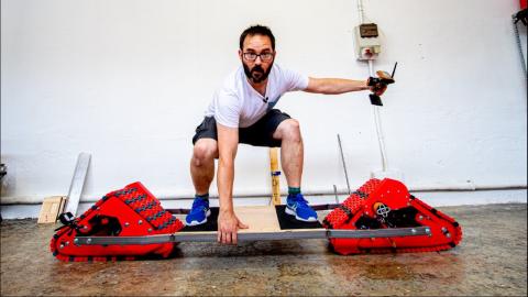 BUILDING THE ALL TERRAIN SKATEBOARD TANK