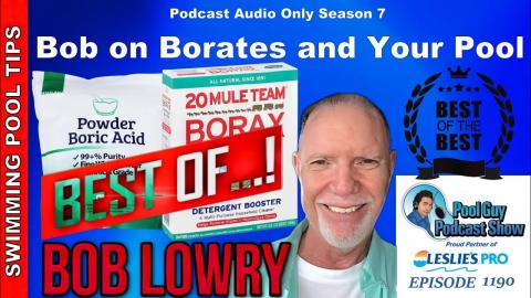 Best of Bob Lowry: Borates & Your Pool Care