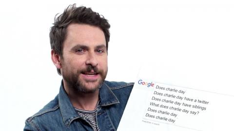 Charlie Day Answers the Web's Most Searched Questions | WIRED