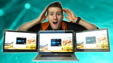 The REAL Triple Monitor Laptop - Slidenjoy