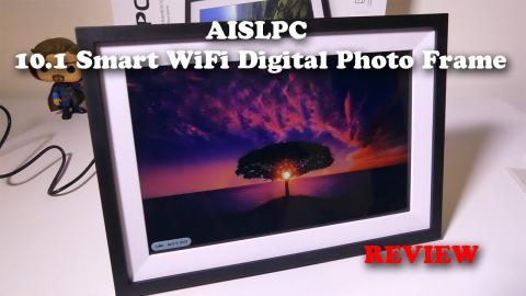 AISLPC 10.1 Smart WiFi Digital Photo Frame REVIEW