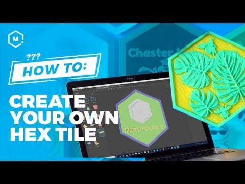 How To: Create a Hextile Using MatterControl 2.0 // 3D Printing Design Software