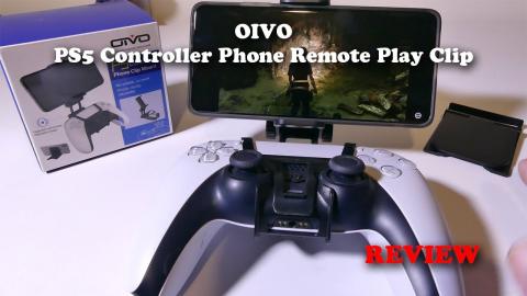 OIVO PS5 Controller Phone Remote Play Clip REVIEW