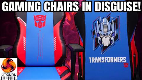 Transformers X1000 OPTIMUS PRIME Edition Gaming Chair!