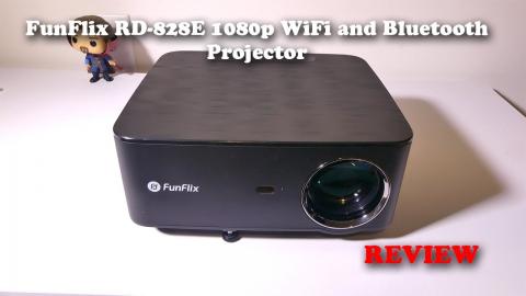 FunFlix RD-828E 1080p WiFi and Bluetooth Projector REVIEW