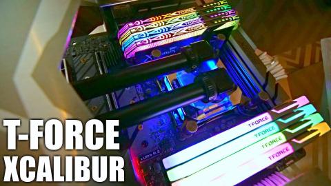 Team Group T-Force Going Excalibur On Their Ram! - T-Force Xcalibur RGB memory