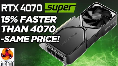 Nvidia RTX 4070 SUPER Review vs 4070, 7800 XT and more!