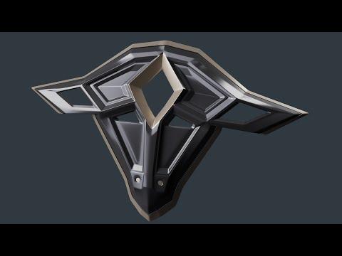 Hard Surface Design Timelapse | Alien Artifact | Blender 2.9 [ No addons ]