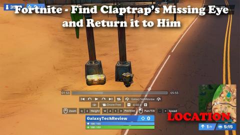 Fortnite - Find Claptrap's Missing Eye and Return it to Him - Pandora Mission Locations