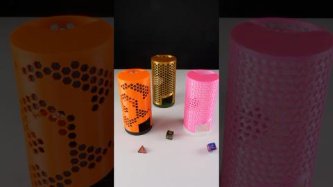 Contemporary Dice Tower | 3D Printing Ideas