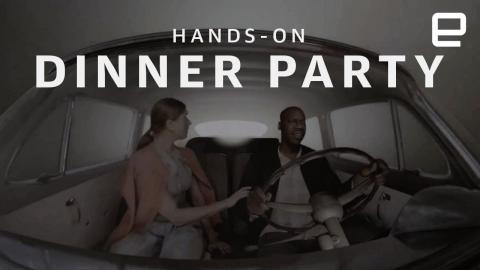 Dinner Party VR experience at Tribeca 2018