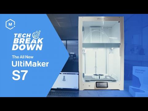UltiMaker S7 3D Printer Tech Breakdown & First Look