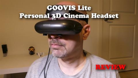 Goovis Lite Personal 3D Cinema Headset REVIEW