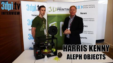 3DPI.TV interview with Harris Kenny from Aleph Objects