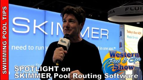 Skimmer Pool Routing Software Key Features with Kevin Embree (Western Pool and Spa Show)