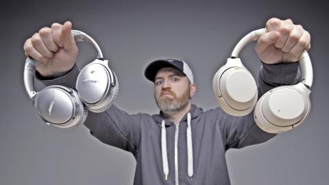 The Best Noise Cancelling Headphones... Bose or Sony?
