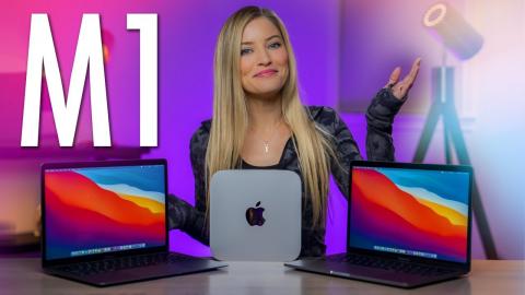 All 3 New M1 Macs Unboxed! MacBook Air, MacBook Pro 13in and Mac Mini!