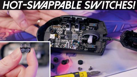 Hot-swappable mouse switches! ASUS ROG Strix Impact II Review