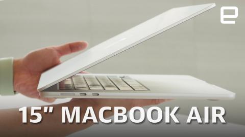 Apple 15-inch MacBook Air hands-on at WWDC 2023