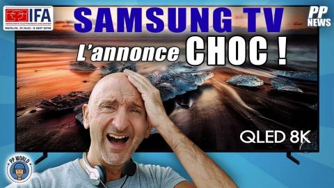 Samsung lancera ses TV 8K en FRANCE début OCTOBRE 2018 !
