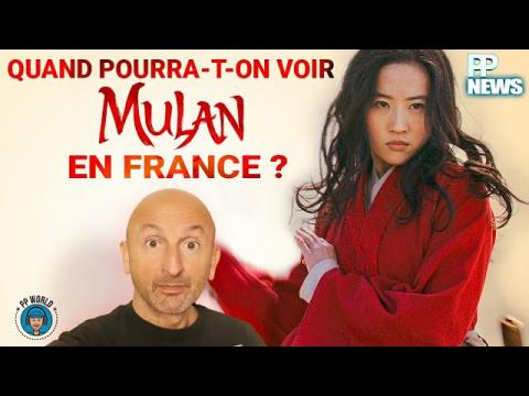 MULAN : Sortie France le 4 décembre dans forfait Disney + (je n'avais pas la date dans cette vidéo)