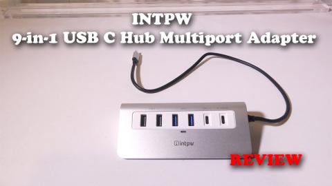 INTPW 9-in-1 USB C Hub Multiport Adapter REVIEW