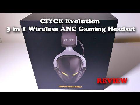 CIYCE Evolution 3 in 1 Wireless ANC Gaming Headset REVIEW