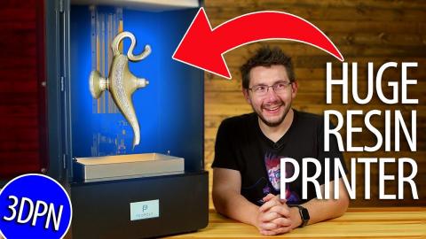 HUGE Resin Printer - First Impressions of the Peopoly Phenom mSLA 3d Printer