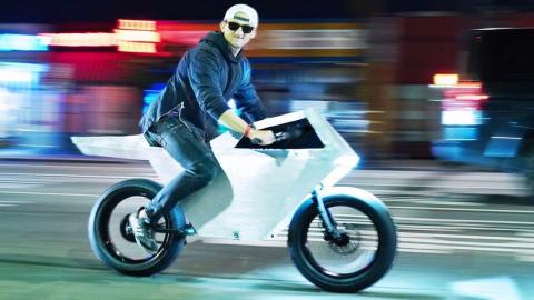 World’s First Tesla Cyberbike