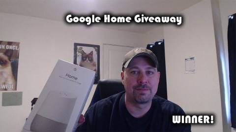 Google Home Giveaway WINNER Announced!