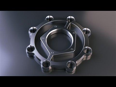 Hard Surface Design Timelapse | Practice #9 Kitbash Piece | MoI3D V4