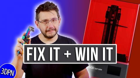 How To FIX & WIN The Elegoo Saturn 3D Printer