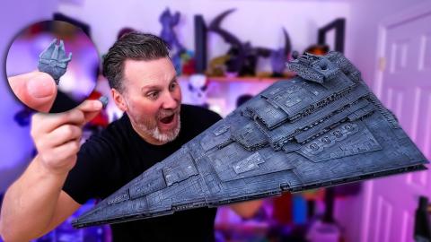 Most Impressive! FREE Star Destroyer 3D Print!