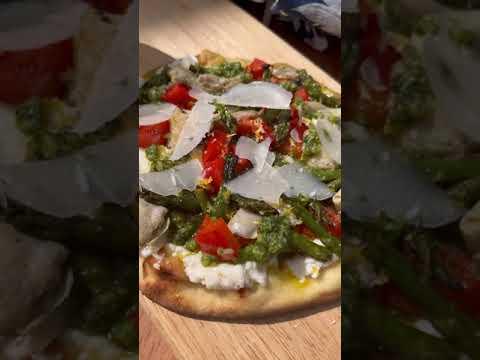Grilled Naan Pizza with Spring Veggies | Char-Broil®