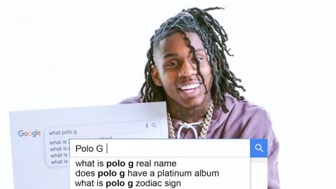 Polo G Answers the Web's Most Searched Questions | WIRED