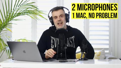 How to connect two USB microphones into 1 mac?