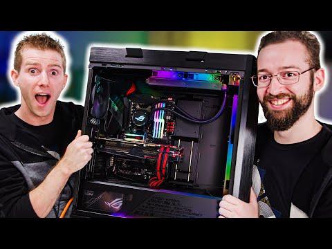 We Built His Dream Family Gaming Rig - ROG Rig Reboot 2019