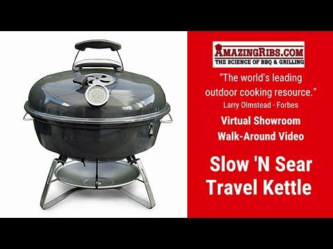 Slow 'N Sear Travel Kettle Grill Review - Part 1 - The AmazingRibs.com Virtual Showroom