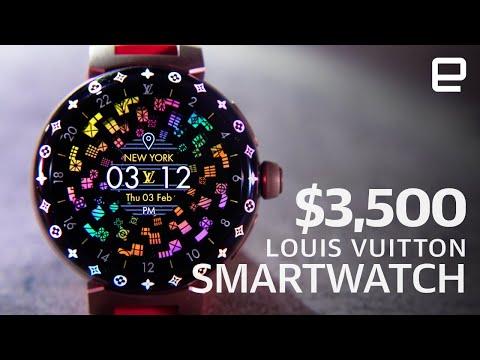 Louis Vuitton's new $3,500 smartwatch, Tambour Horizon Light Up