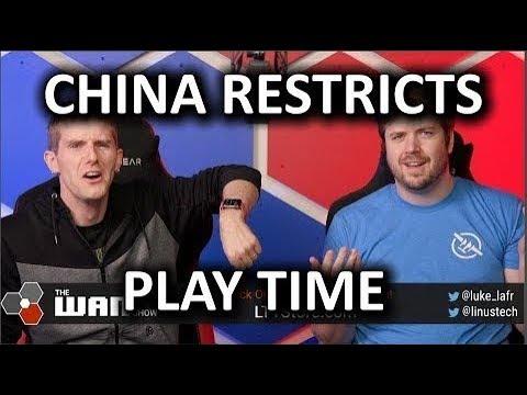 China Tries to Restrict Gaming - WAN Show Nov 8, 2019