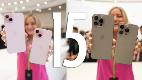 Hands on with NEW iPhone 15 and 15 Pros!