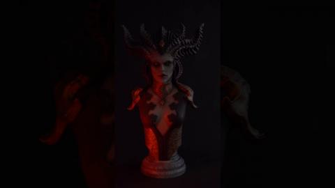 Lilith Bust Diablo 4 | Fotis Mint | 3D Printing Ideas