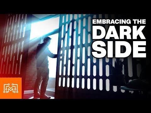 Sliding Room Divider (Inspired by Star Wars)