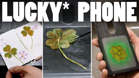 Four-Leaf "Lucky" Cloverphone #shorts