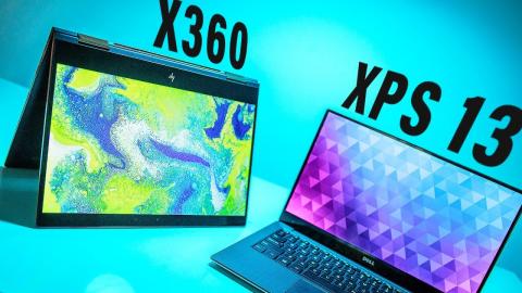 Dell XPS 13 vs HP X360 - Ultrathin Laptop BATTLE!