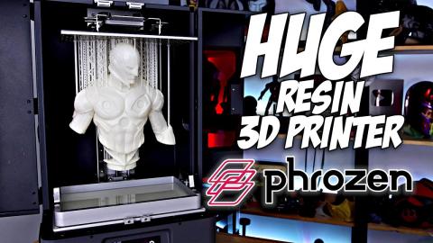 Initial Impressions - Phrozen Transform Resin 3D Printer - Huge Resin 3D Printer